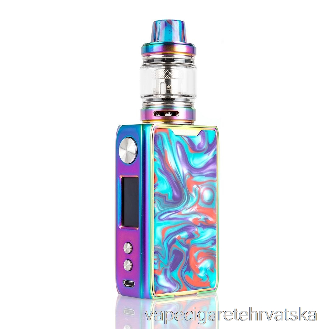 Vape Cigarete Ijoy Shogun Jr 126w Tc Starter Kit Rainbow Ghostfire